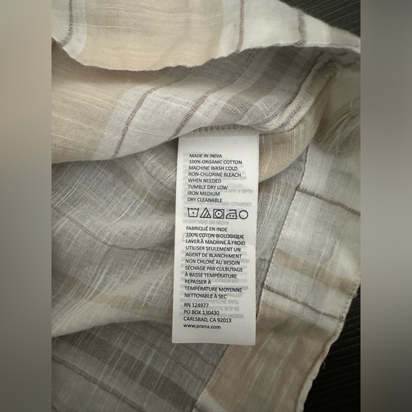 NWT PrAna Women's Marina Bay Tunic Cover-Up Size XS - Picture 8 of 10